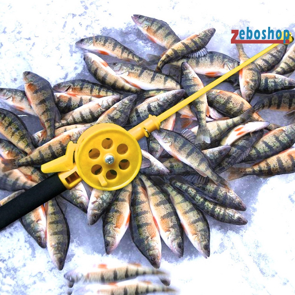 Cần Câu Cá Di Động Bằng Nhựa Có Bánh Xe Cho Trẻ Em