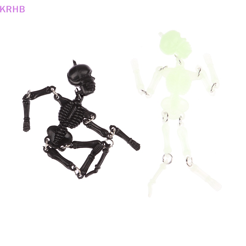 Móc Khóa Hình Đầu Lâu Phát Quang Phong Cách Gothic Thời Trang Mới