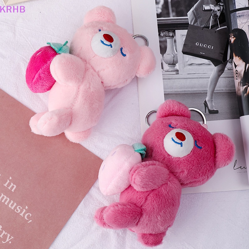 Móc Khóa Hình Gấu Nhồi Bông Đang Ngủ Đáng Yêu Mới