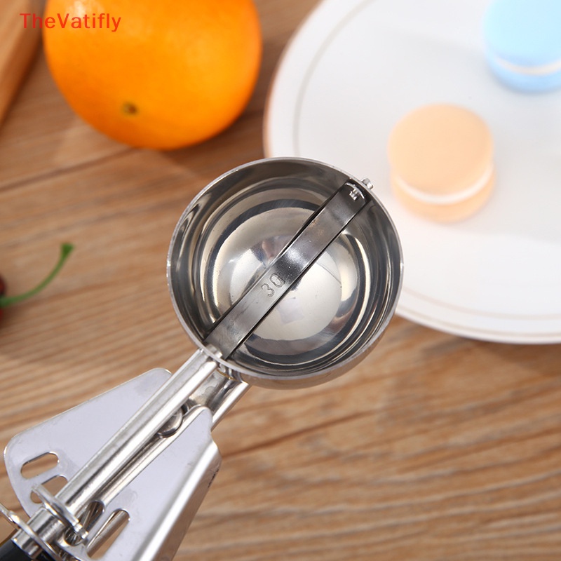Muỗng Múc Kem / Trái Cây Bằng Thép Không Gỉ Tiện Dụng Cho Nhà Bếp
