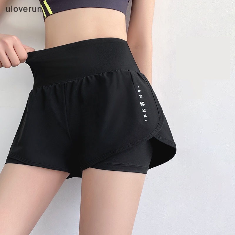Quần Short Thể Thao Hai Lớp Thời Trang Mùa Hè Dành Cho Nữ