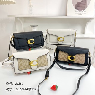 COACH2187 leisure Shoulder Crossbody Bag Top-handle Bags Women Luxury Retro Big Size