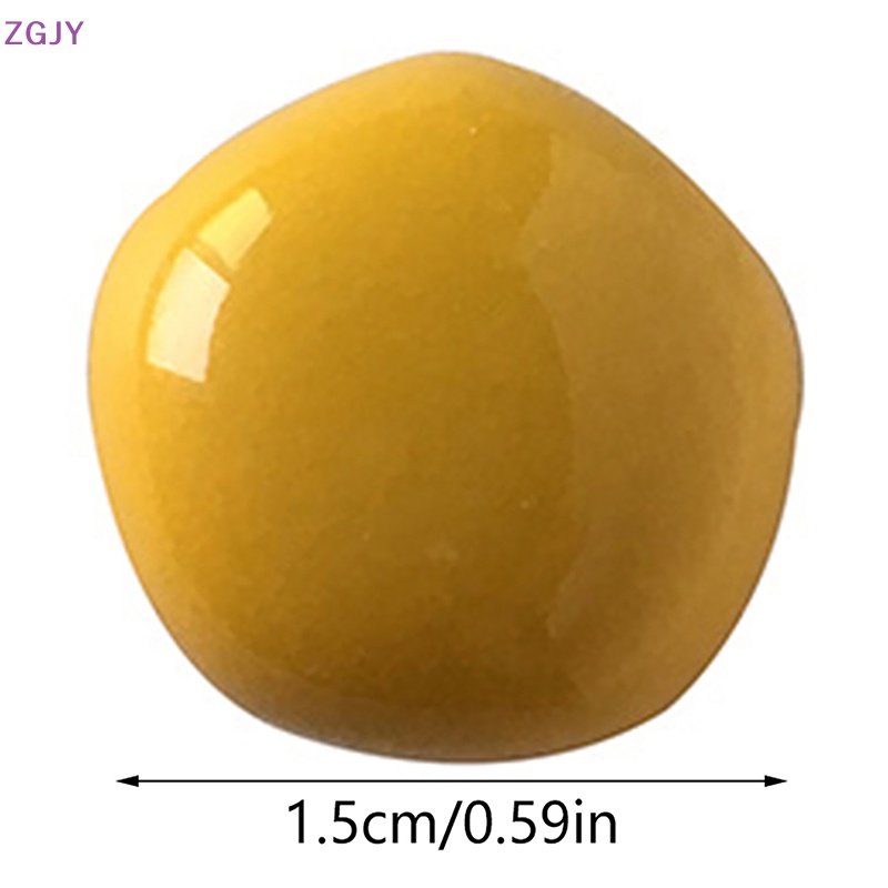 Set 10 Nam Châm Hình Tròn 15mm Nhiều Màu Sắc Dùng Để Trang Trí Tủ Lạnh Mới