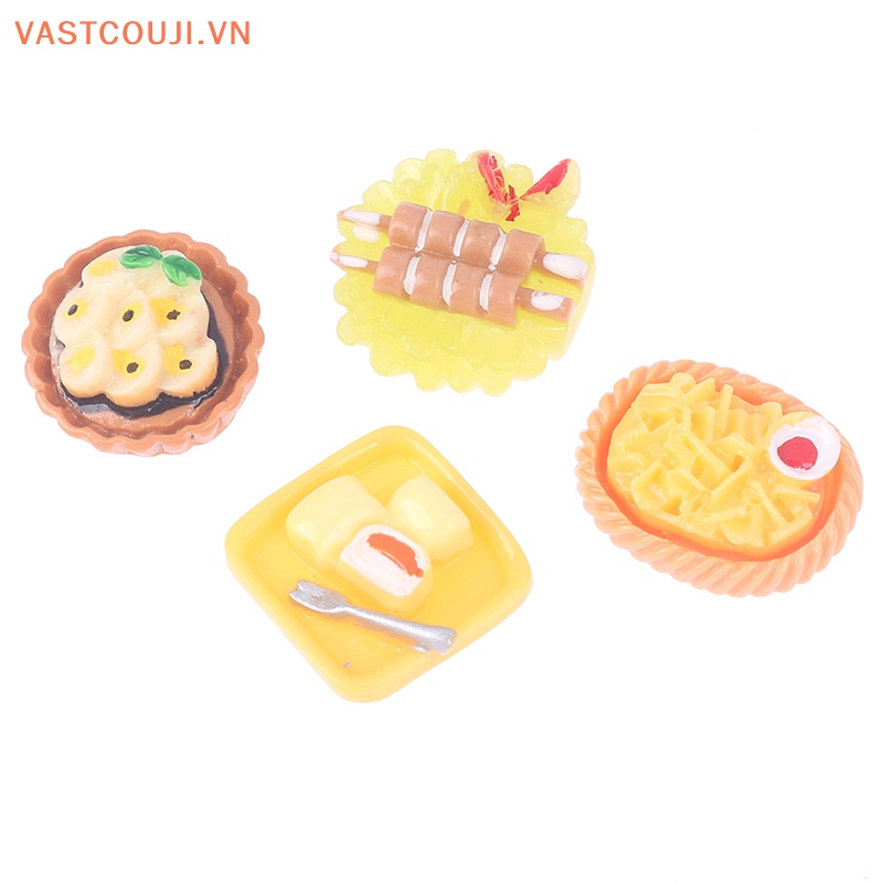 Mô Hình VASTJI Thu Nhỏ Ba Chiều Chất Liệu Thực Phẩm Và Món Tráng Miệng