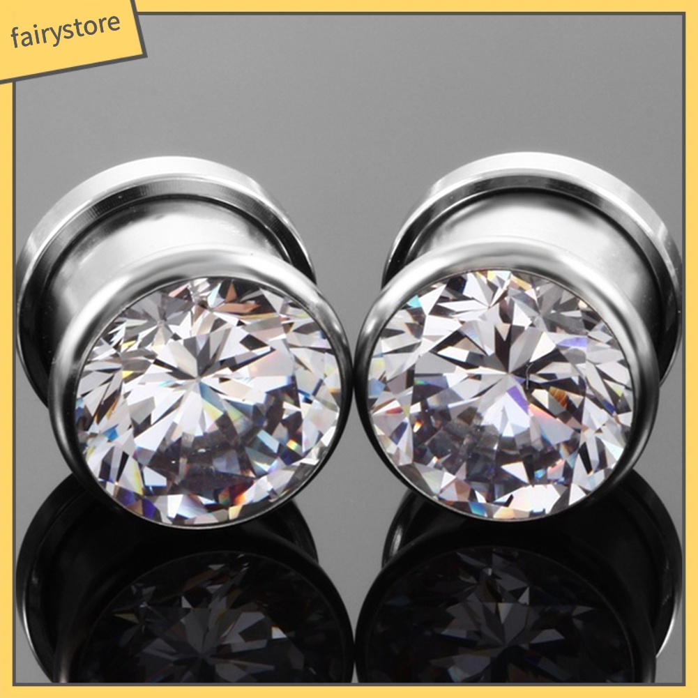 Khuyên Nong Tai Đính Đá Zircon Thời Trang