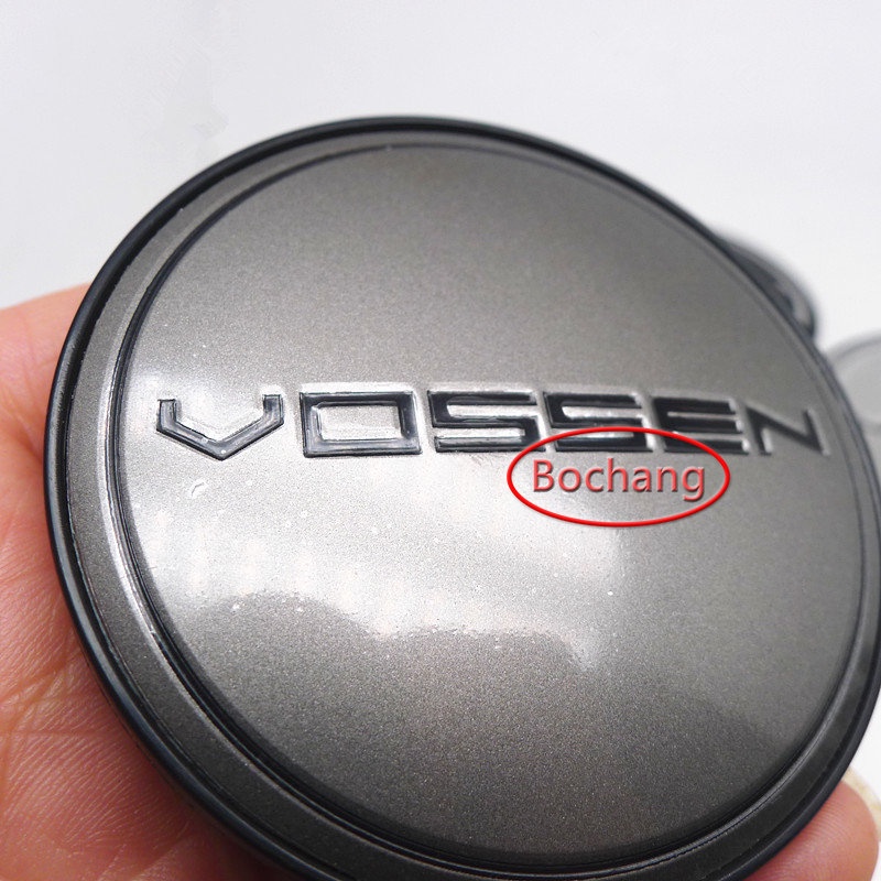 Set 4 Nắp Đậy Trục Bánh Xe Hơi VOSSEN 68mm 62mm Chống Bụi