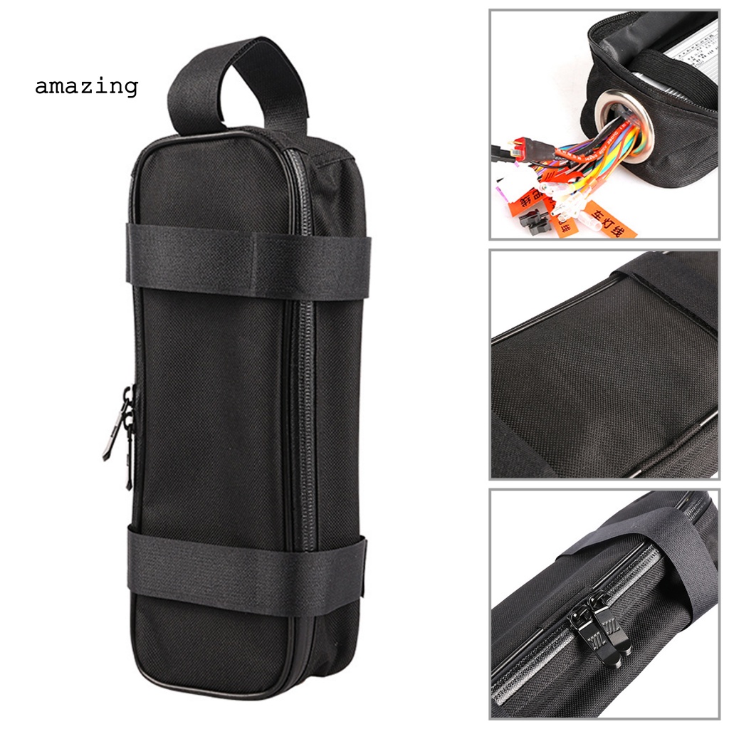 Túi Đựng Pin Bằng Vải Oxford Sức Chứa Lớn Tháo Rời Được Cho Xe Đạp Biking