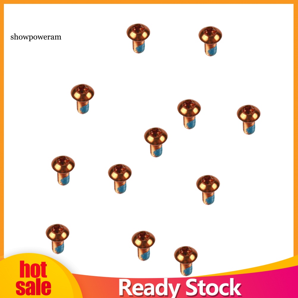 12 Ốc Vít M5x10mm T25 Cho Đĩa Phanh Xe Đạp Leo Núi