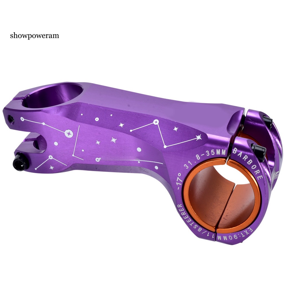 Pô Tăng Xe Đạp Leo Núi SPM MTB 90mm 31.8 / 35mm Có Thể Xoay 17 Độ