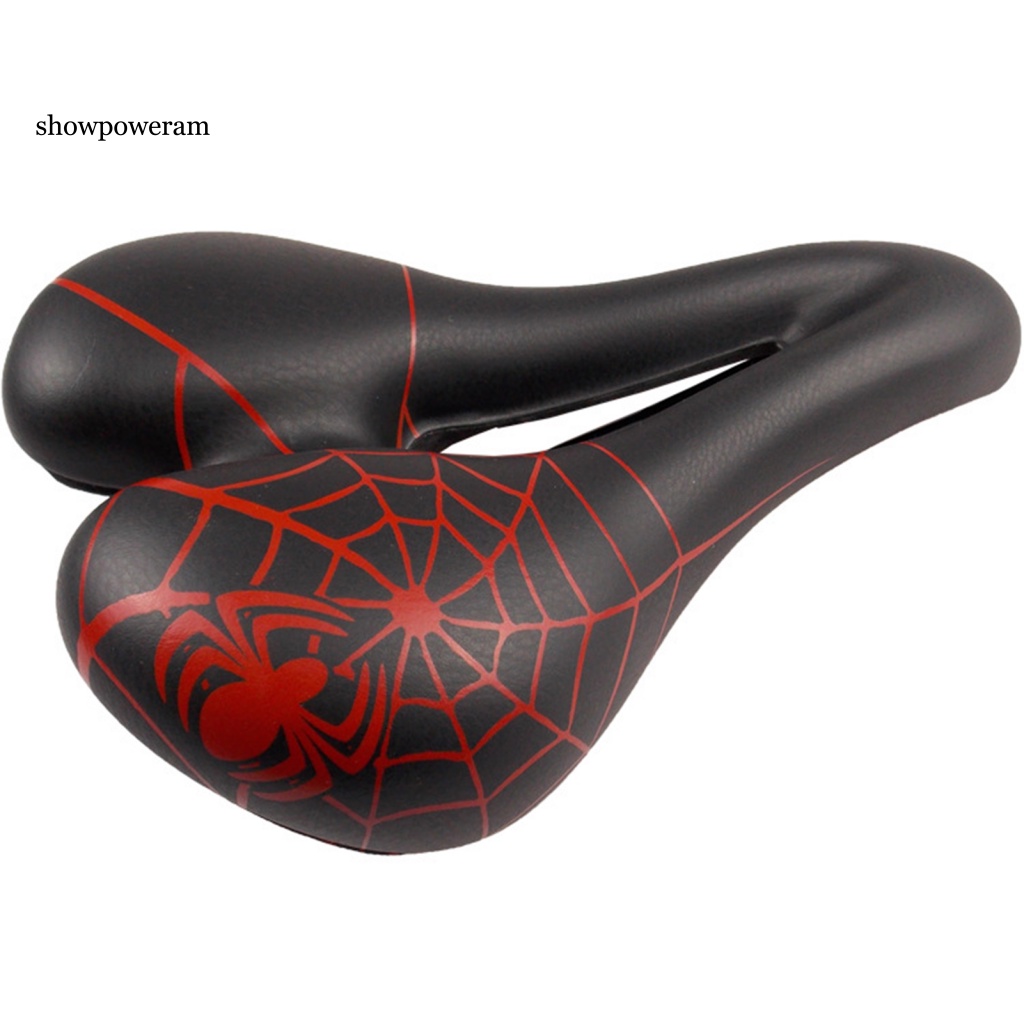 Yên Xe Đạp Leo Núi SPM Họa Tiết Lưới Nhện Rỗng Chống Sốc