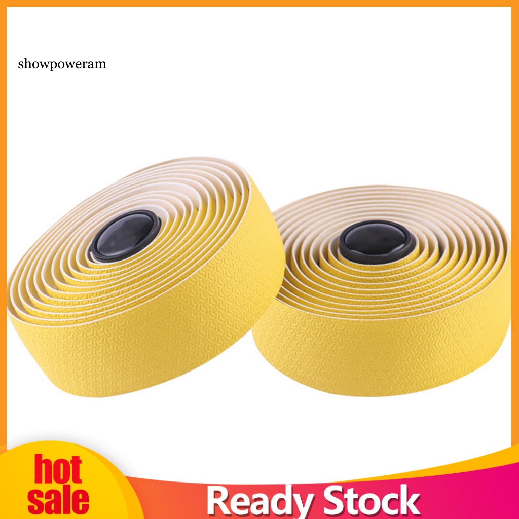 Set 2 Cuộn Băng Quấn Tay Lái Xe Đạp MTB Mật Độ Cao Chống Trượt