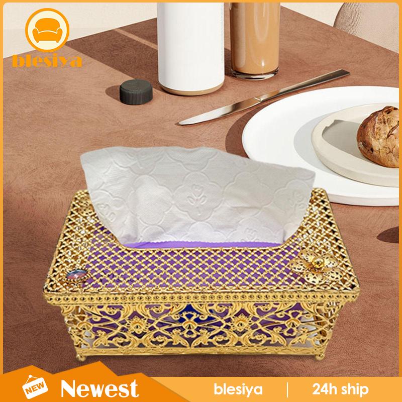 Vỏ Bọc Hộp Khăn Giấy Hình Chữ Nhật Để Bàn Nhà Tắm