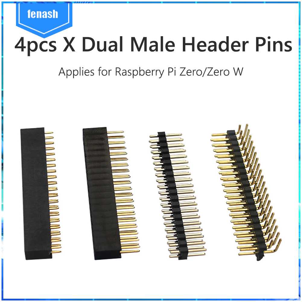 #Set 4 Đầu Nối Chốt Cắm Kép 2x20 Cho Raspberry Pi Zero / Zer