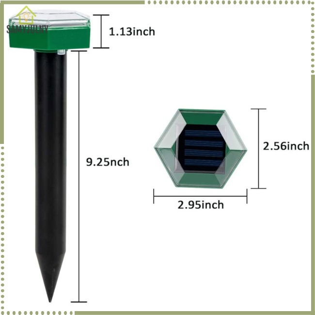 Thiết Bị Đuổi Chuột Bằng Sóng Siêu Âm 1200mah 7500 Feet Hình Vuông