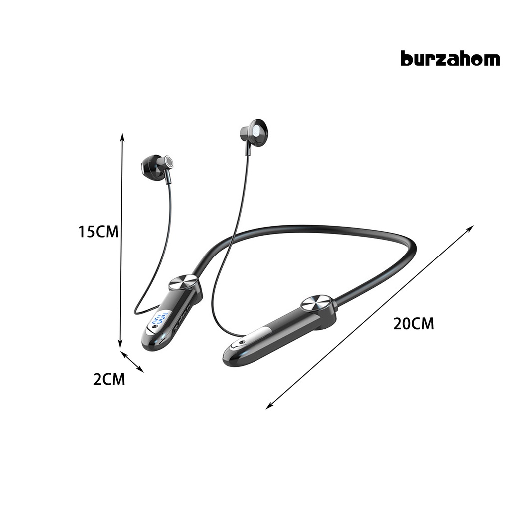 1 Bộ Tai Nghe Thể Thao Nhét Tai Bluetooth 5.3 Type-C 800mAh Màn Hình LED Kỹ Thuật Số