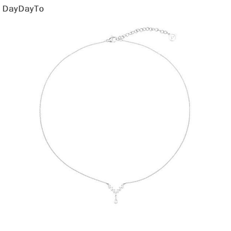 Daydo Vòng Cổ Tua Rua Đính Đá Lấp Lánh Đơn Giản Thanh Lịch Dễ Phối Đồ Trang Sức Cho Nữ