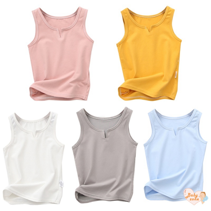 Áo Lót Hai Dây Bằng Vải Cotton In Hoa Thời Trang Mùa Hè Cho Bé Trai / Gái