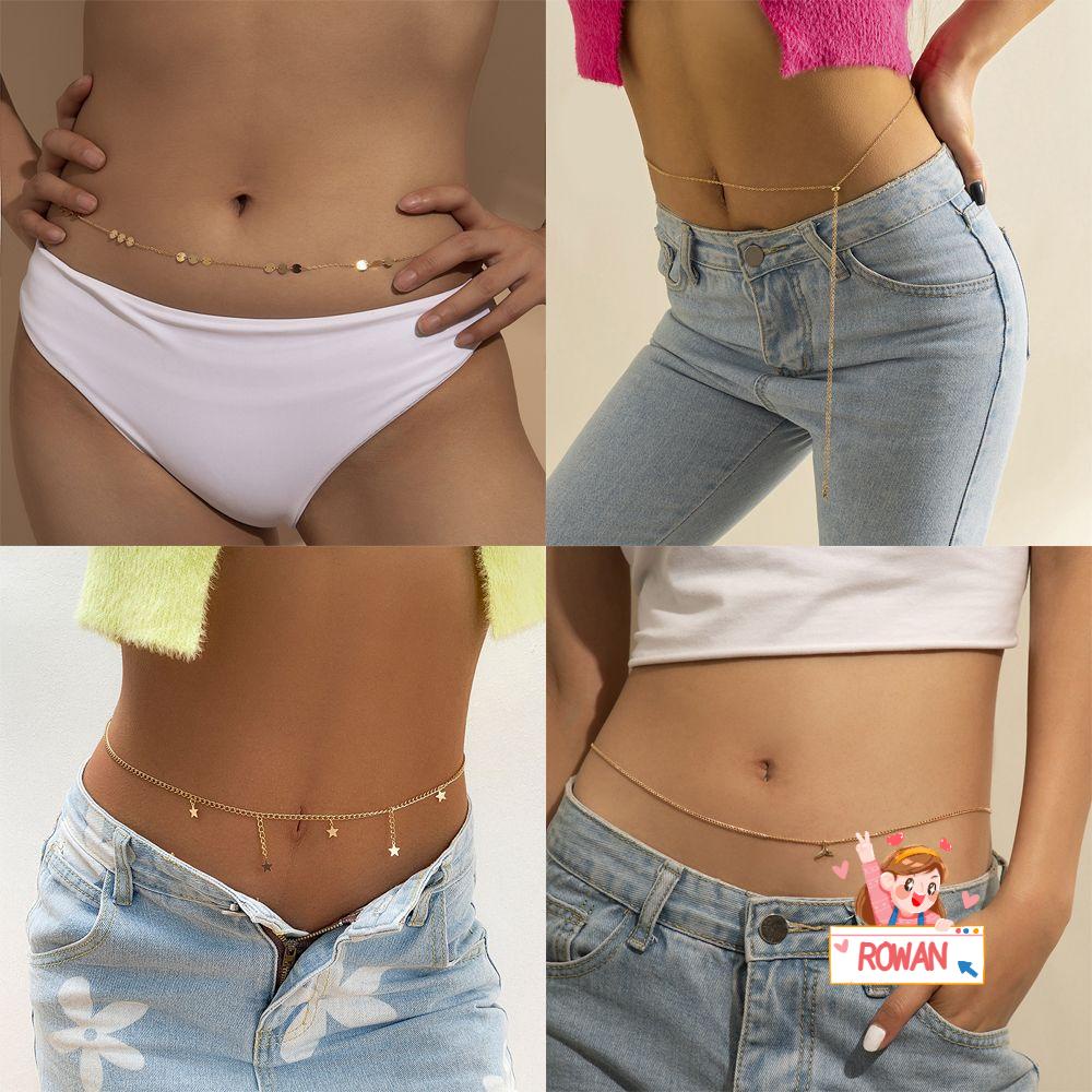 Chuỗi Hạt Đeo Bụng Phong Cách Boho Quyến Rũ Cho Nữ