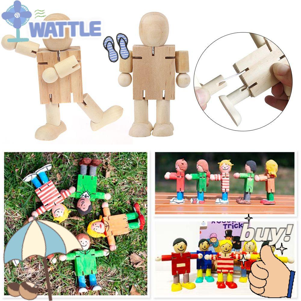 Set 2 Con Rối Gỗ Hình Động Vật Dễ Thương