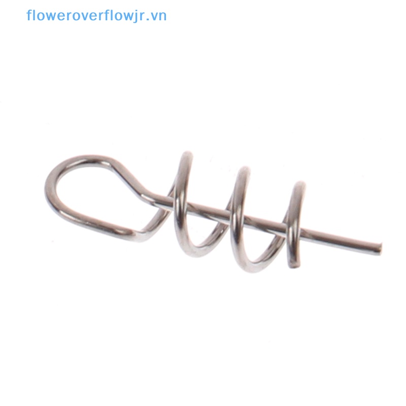 100 Móc Lò Xo Nối Mồi Câu Cá Mềm Mại Tiện Dụng