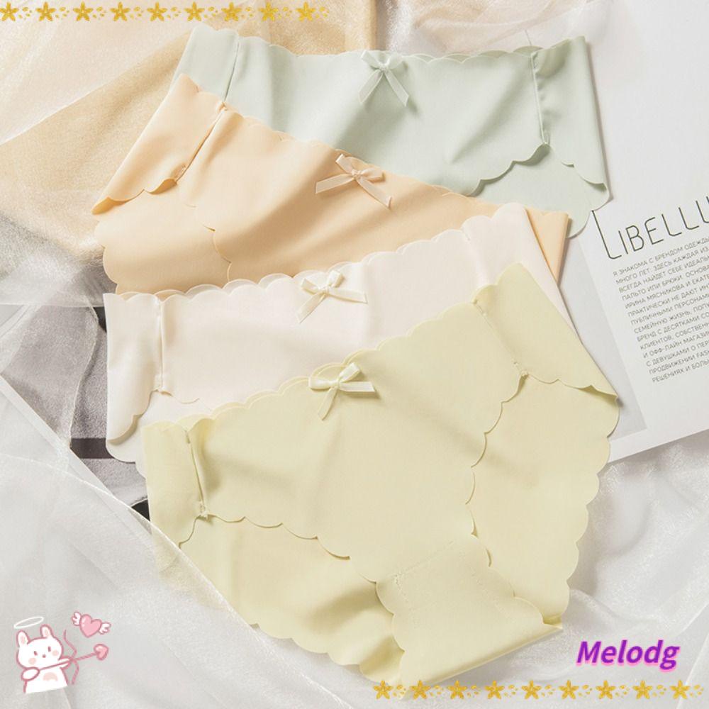 Quần Lót Bằng Lụa Lạnh Thoáng Khí Cho Nữ