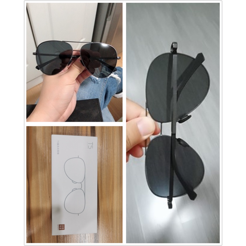 Kính Mát Phân Cực Chống Tia UV400 Bằng Nylon Không Gỉ Thương Hiệu Xiaomi Mijia TS Dành Cho Nam Và Nữ