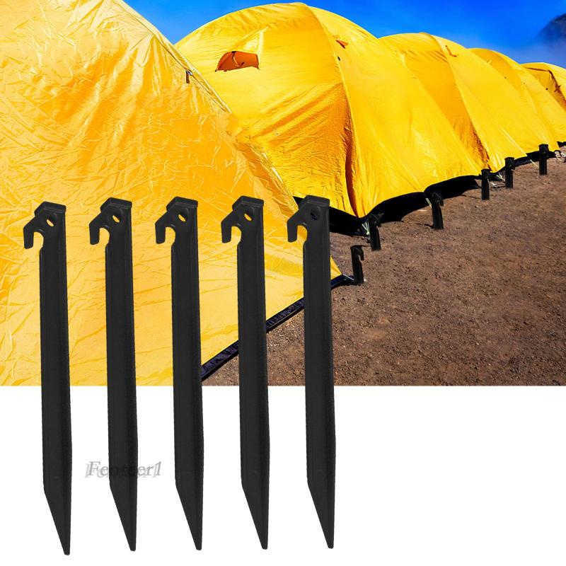 [Fenteer1] Set 5 Cọc Giăng Lều Cắm Trại Chống Gió Chịu Được Sức Nặng