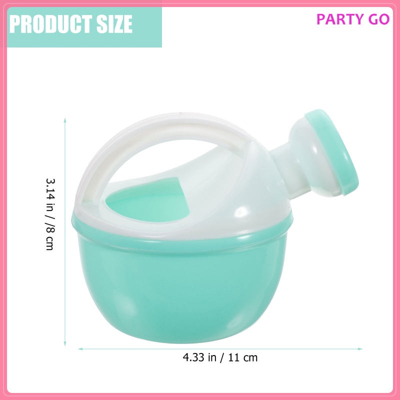 Set 6 Bình Nước Đồ Chơi Bằng Nhựa 11x8x7.5cm Cho Bé