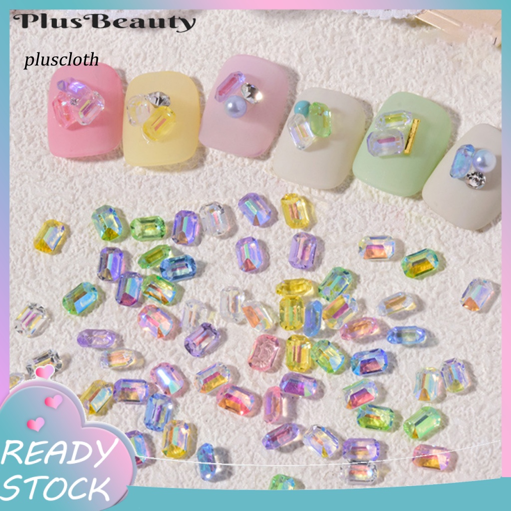 Set 100 Hạt Đá 3D Trang Trí Móng Tay Sau Lưng