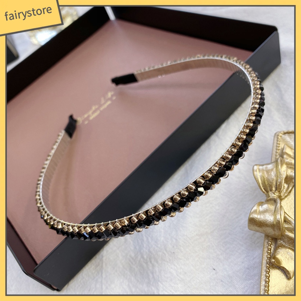 Cài Tóc Đính Hạt Pha Lê Giả Lấp Lánh Thời Trang Cho Nữ