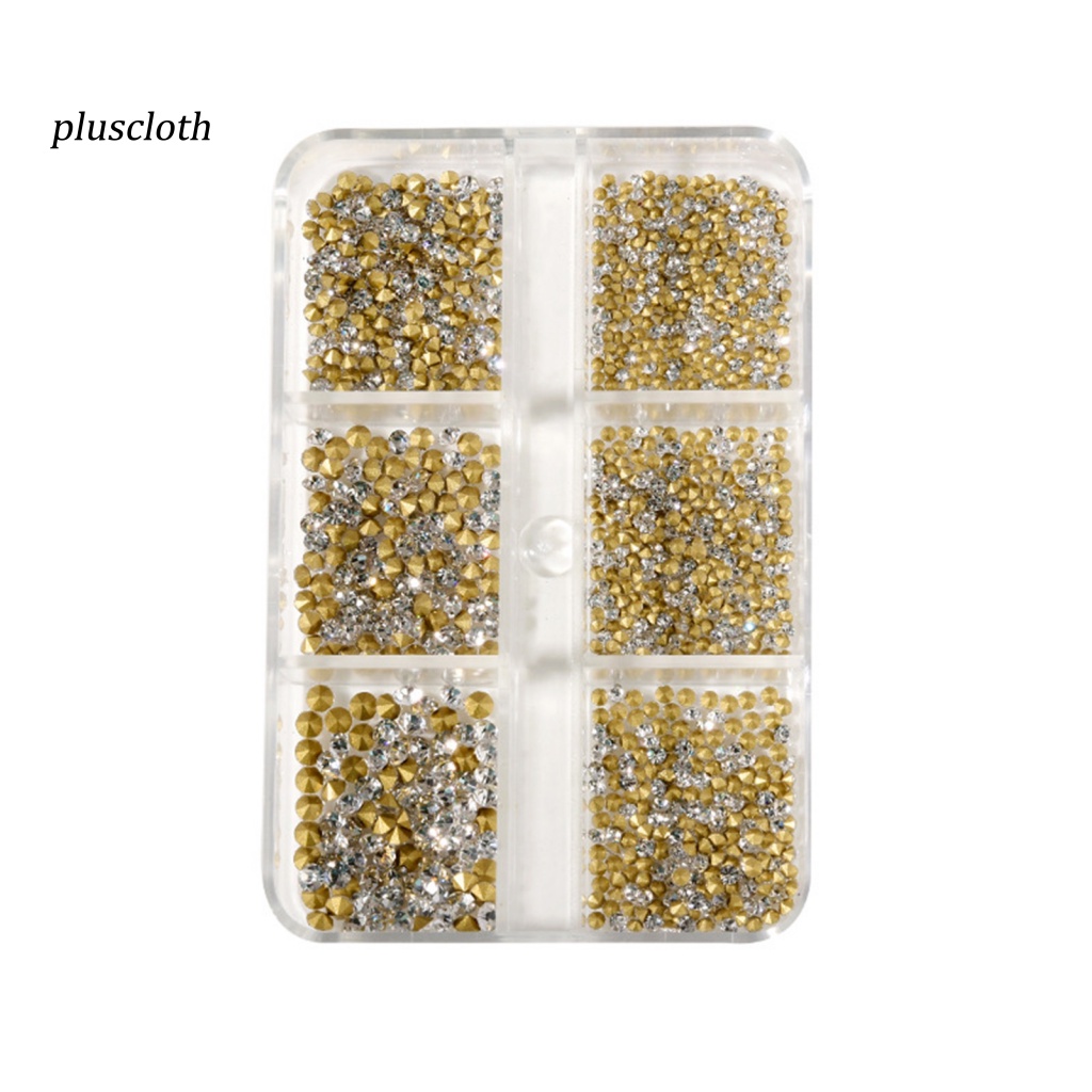 Set 1000 Hạt Cườm 3D Lấp Lánh Trang Trí Móng Nghệ Thuật