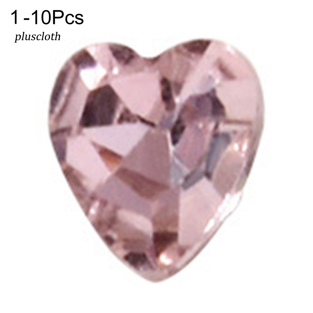 Set 10 Phụ Kiện Trang Trí Móng Tay 3D Nghệ Thuật Sáng Tạo Charms