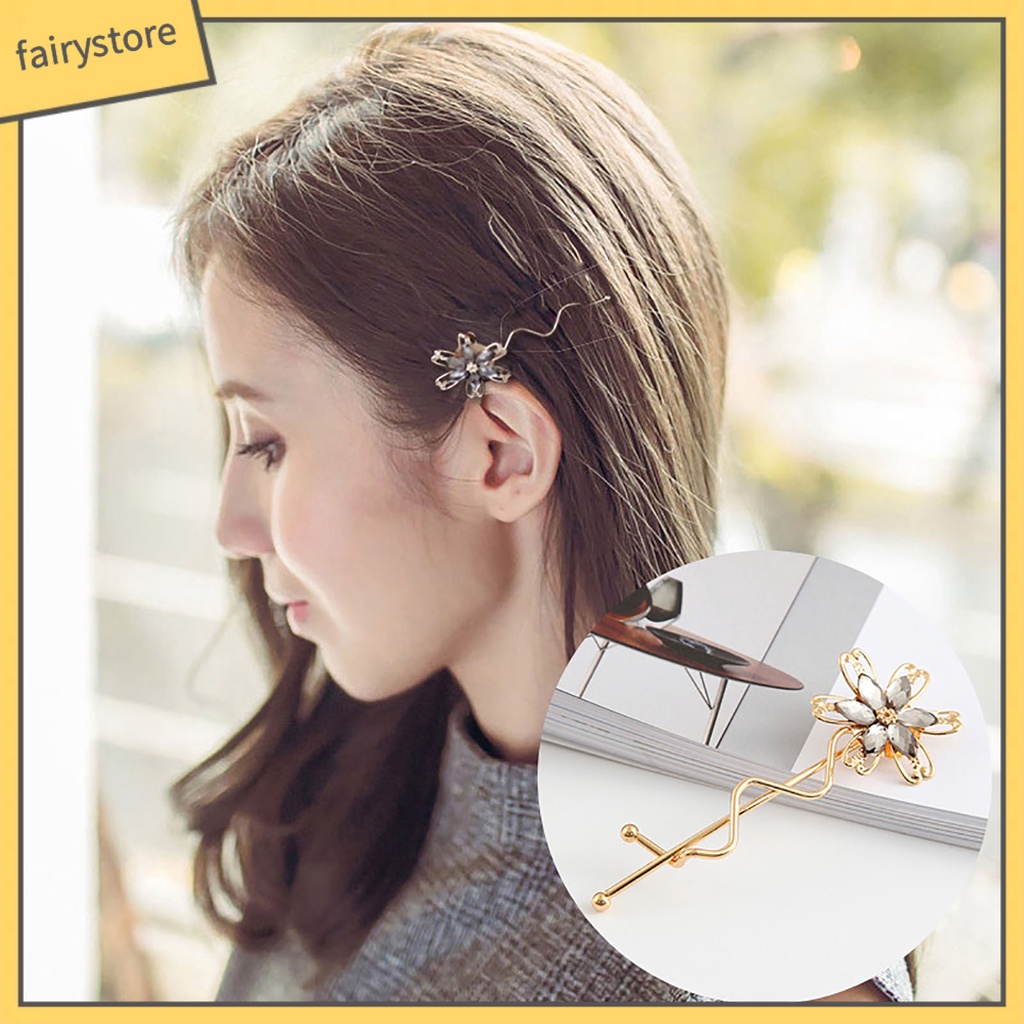 Kẹp Tóc Hình Chú Ong Và Hoa Xinh Xắn Cho Nữ