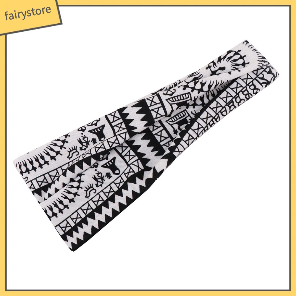 Băng Đô Thể Thao Chất Liệu Cotton Co Giãn Họa Tiết Hoa Hướng Dương