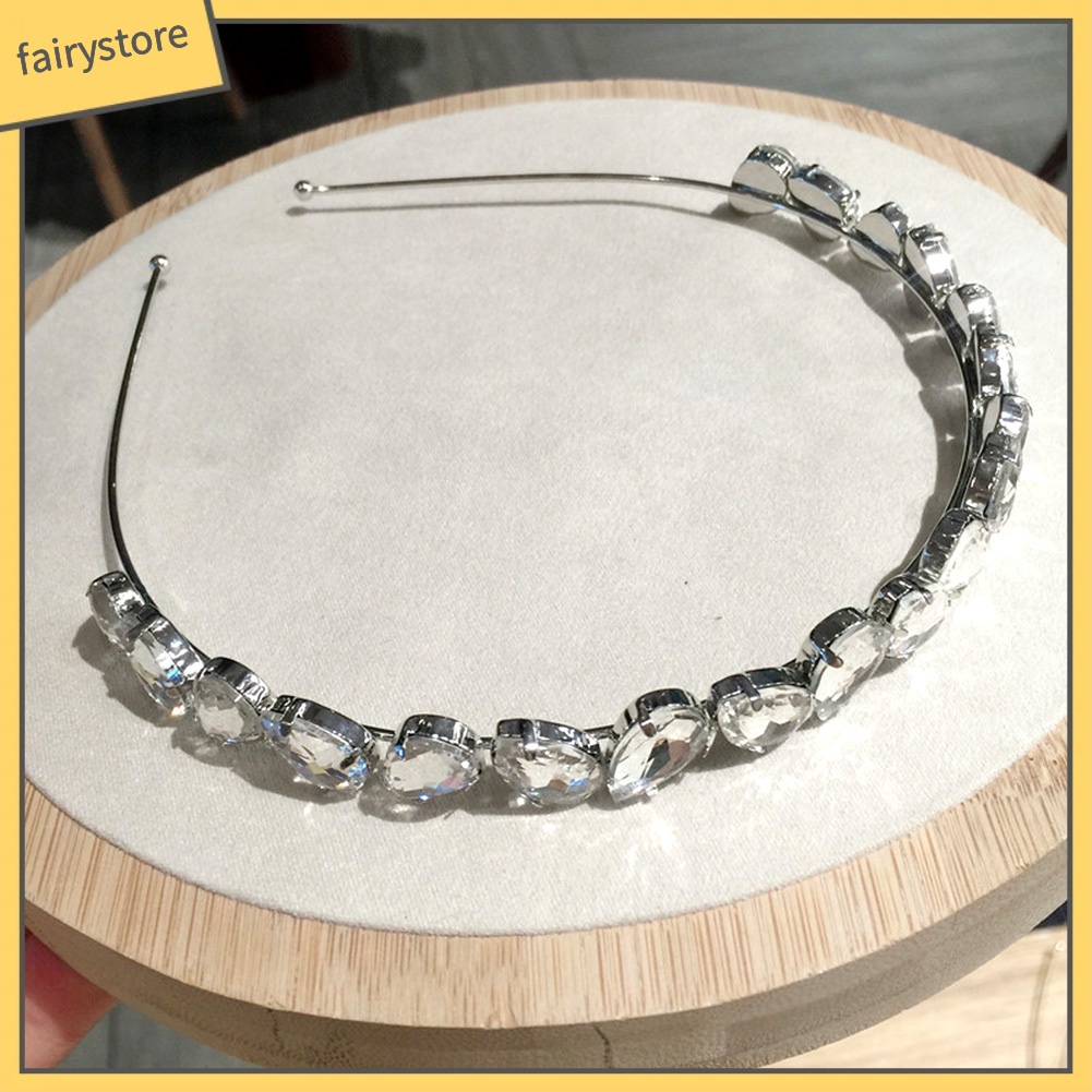 Băng Đô Cài Tóc Đính Đá Nhiều Màu Sắc Thời Trang Cho Nữ