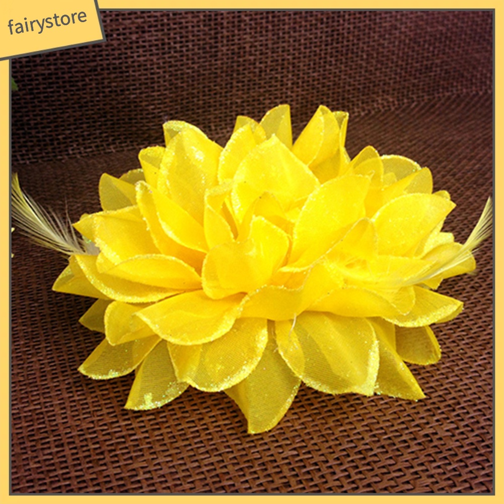 Băng Đô Hoa Cài Tóc Đính Đá Xinh Xắn Cho Cô Dâu