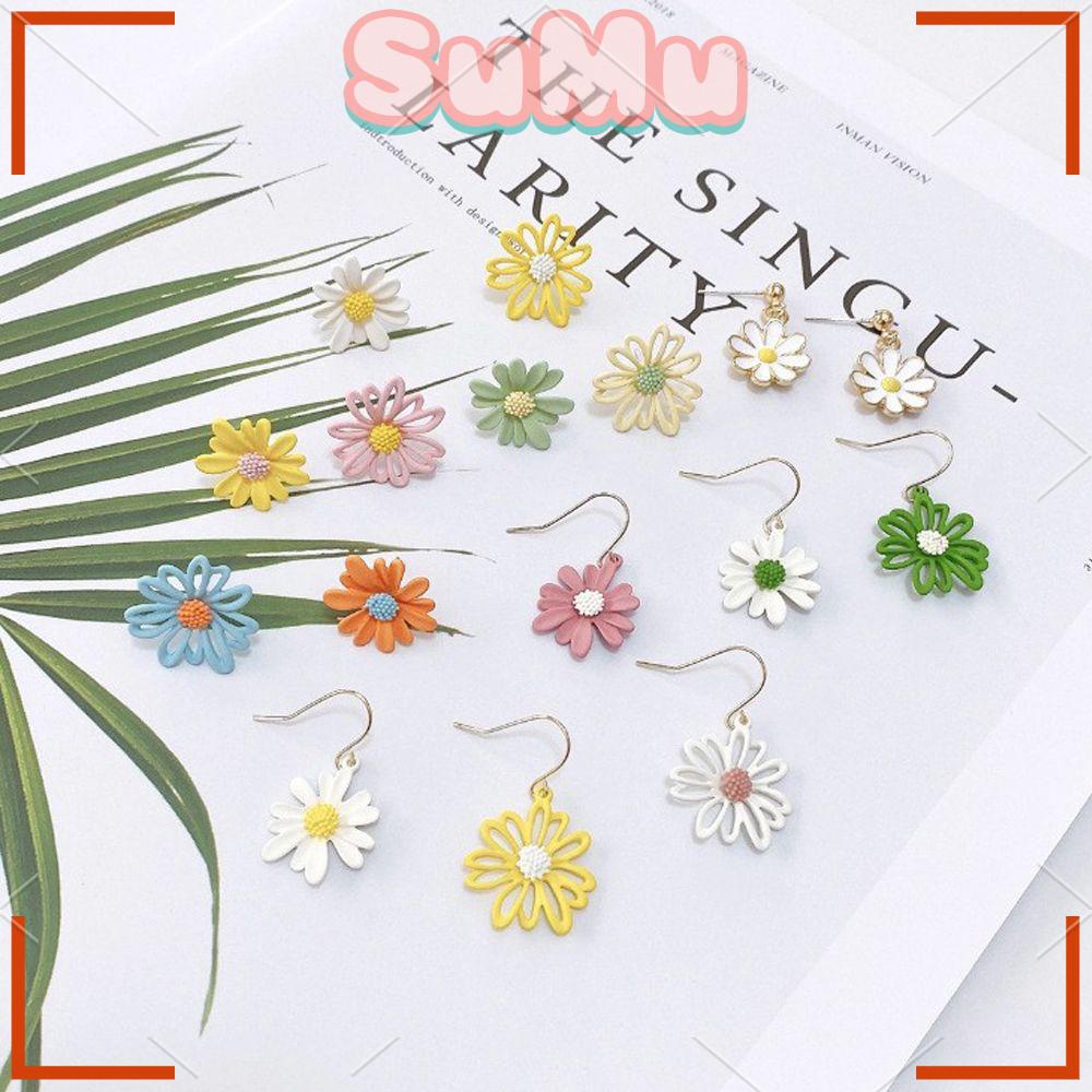 Khuyên Tai Hình Hoa Phong Cách Hàn Quốc Mới