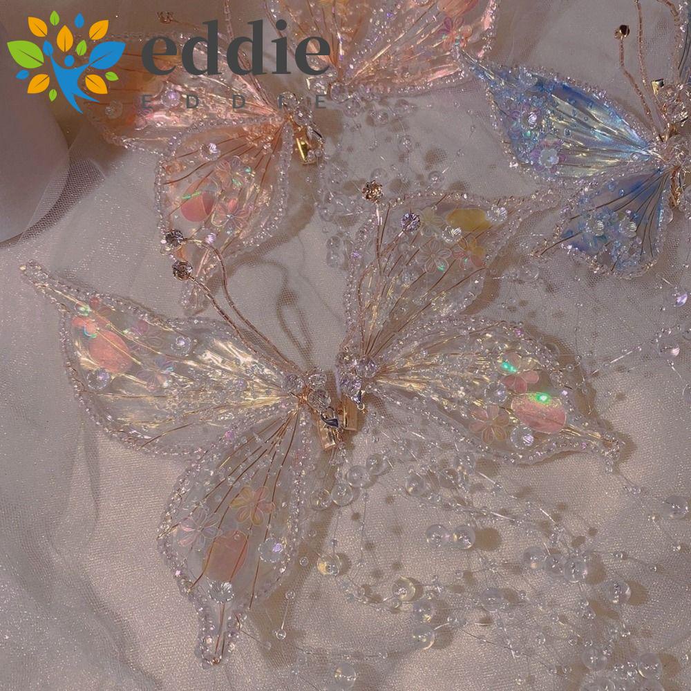 Kẹp Tóc Bướm Kim Sa Hóa Trang 26 Kiểu|Phụ Kiện Cài Tóc Cho Cô Dâu Ngày Cưới