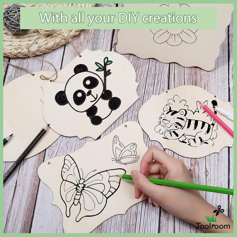 Bảng Gỗ Chào Mừng Treo Cửa Trước Trang Trí Nhà Cửa / Lễ Phục Sinh