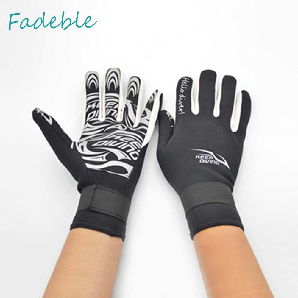 1 Đôi Găng Tay Bơi Lặn Chống Nước Dày 3mm