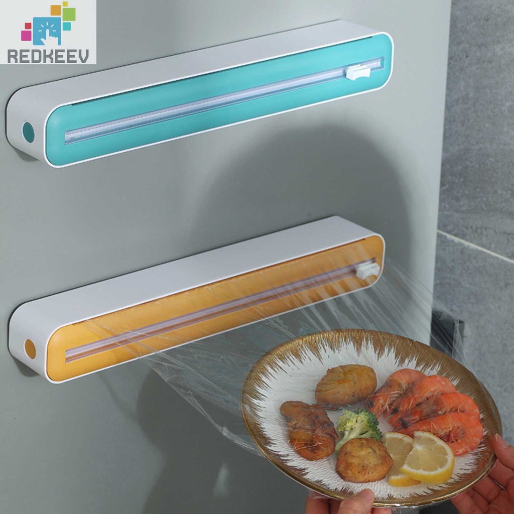 Hộp Đựng Màng Bọc Bằng Nhựa Từ Tính Có Thể Tái Sử Dụng