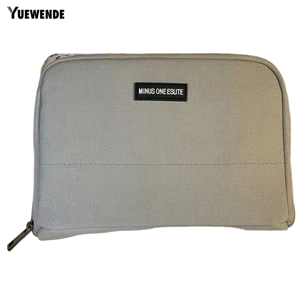 Túi Đựng Bút / Mỹ Phẩm Cỡ Lớn Có Khóa Kéo Tiện Dụng Cho Học Sinh