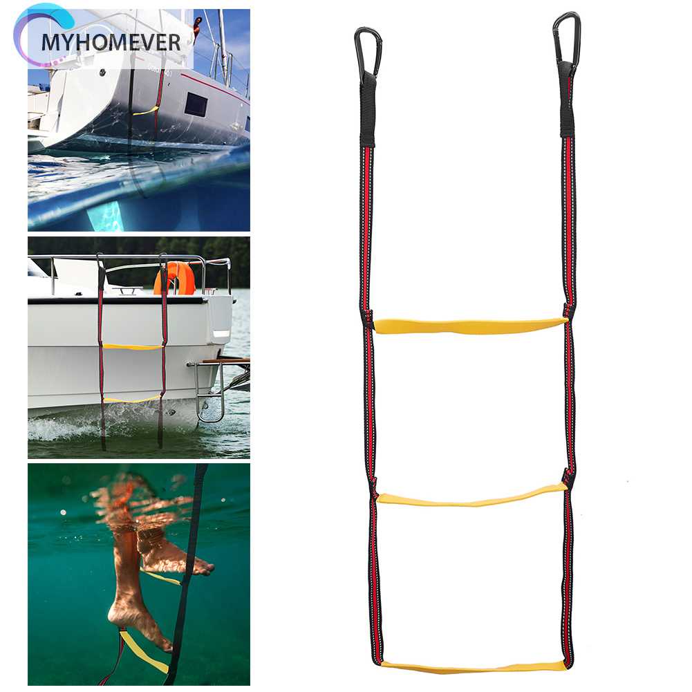 Thang Dây 3 Bậc Tiện Lợi Cho Thuyền Kayak Bơm Hơi