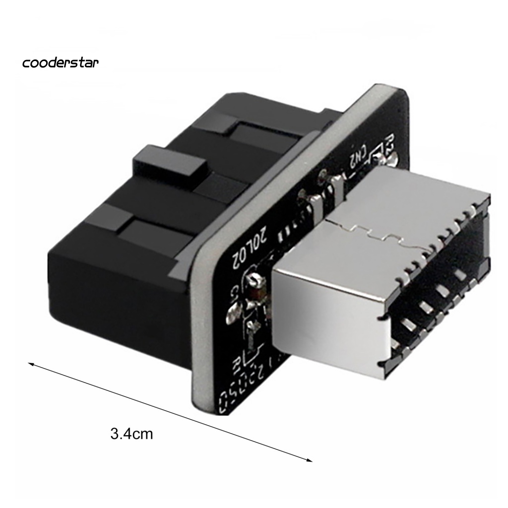 Bộ Chuyển Đổi Bo Mạch Chủ USB3.0 19 / 20 Pin Sang Type-C