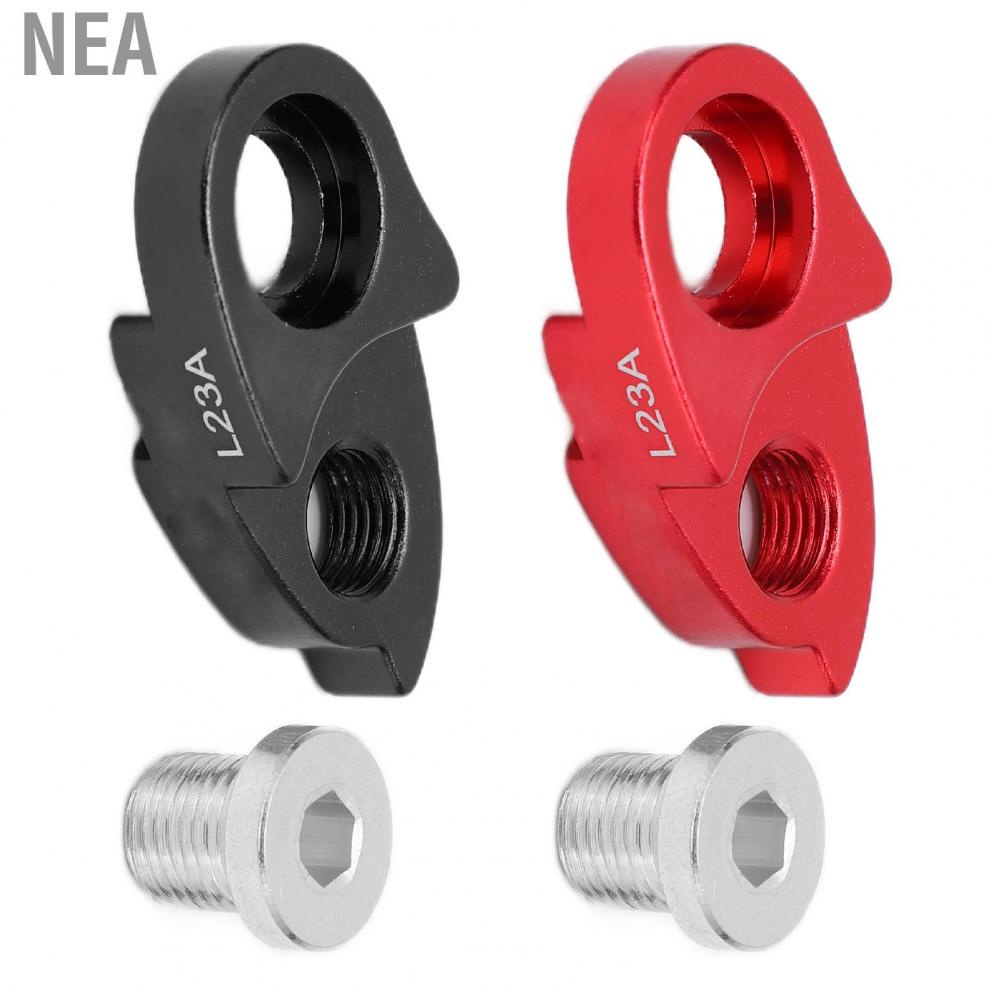 Nea Bicycle Rear Derailleur Hanger  Aluminum Bike Tail Hook  for Mountain Road Bike