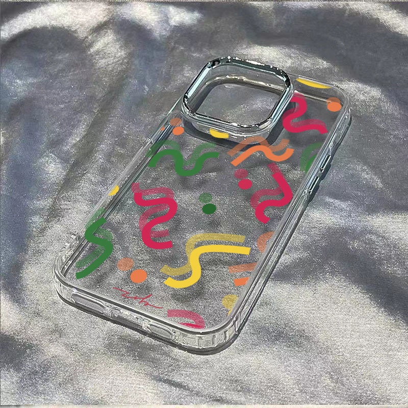 ✅Ốp Điện Thoại Dẻo Màu Sắc Đơn Giản Thời Trang Chống Sốc Cho Iphone128max / 14pro117 plus 13 LADZ