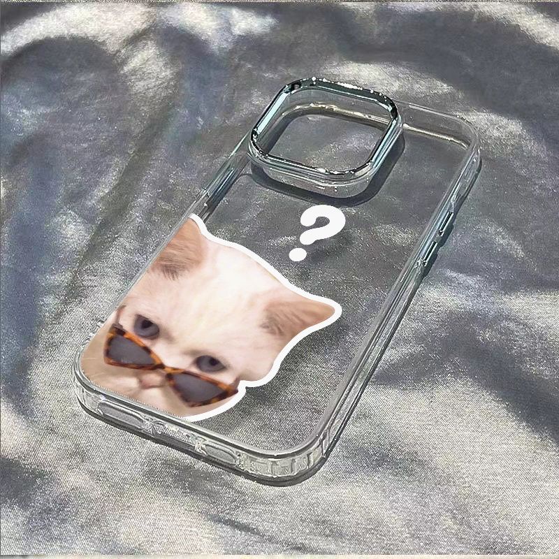✅Ốp Điện Thoại Mềm Chống Sốc Hình Mèo Trắng / 8In Cho Iphone12 11xs13 14promax7 4ZF5