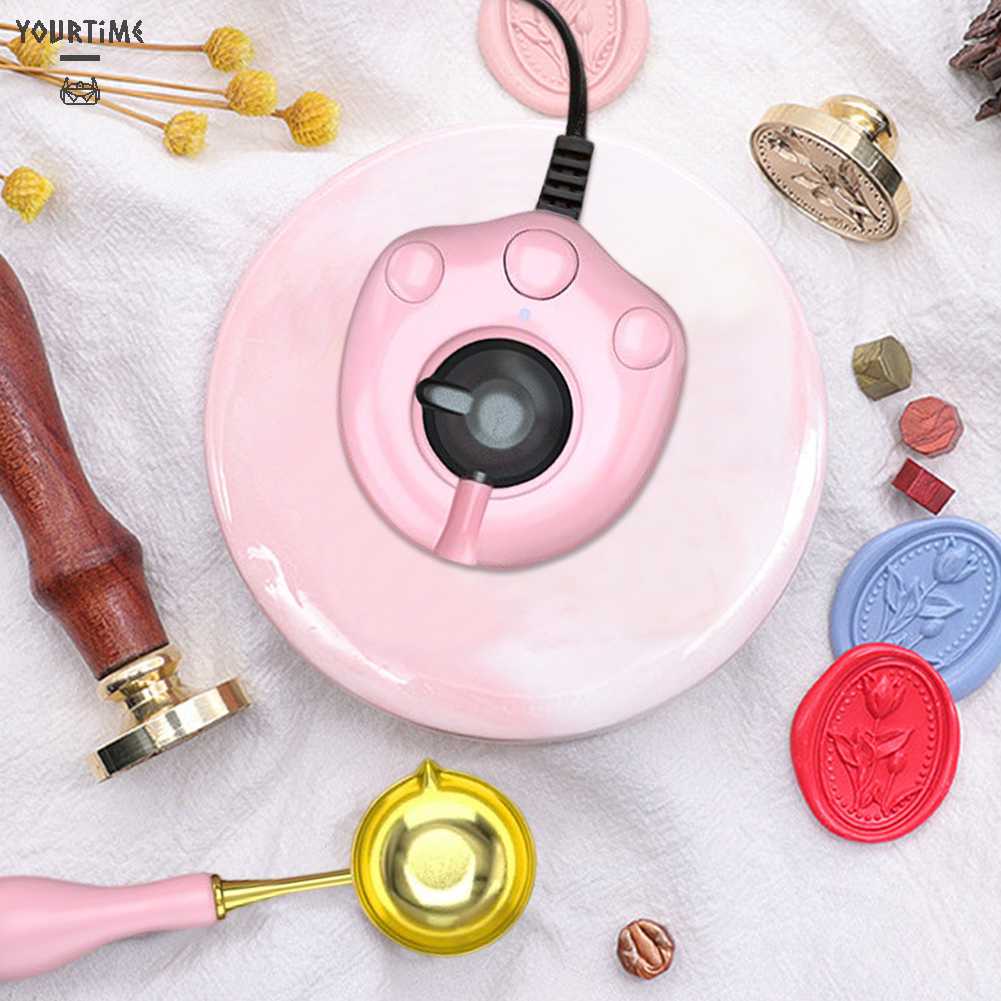 Bộ Dụng Cụ Làm Ấm Lòng Chảy Lông Bằng Điện Hình Bàn Chân Mèo Cho Tiệc Cưới