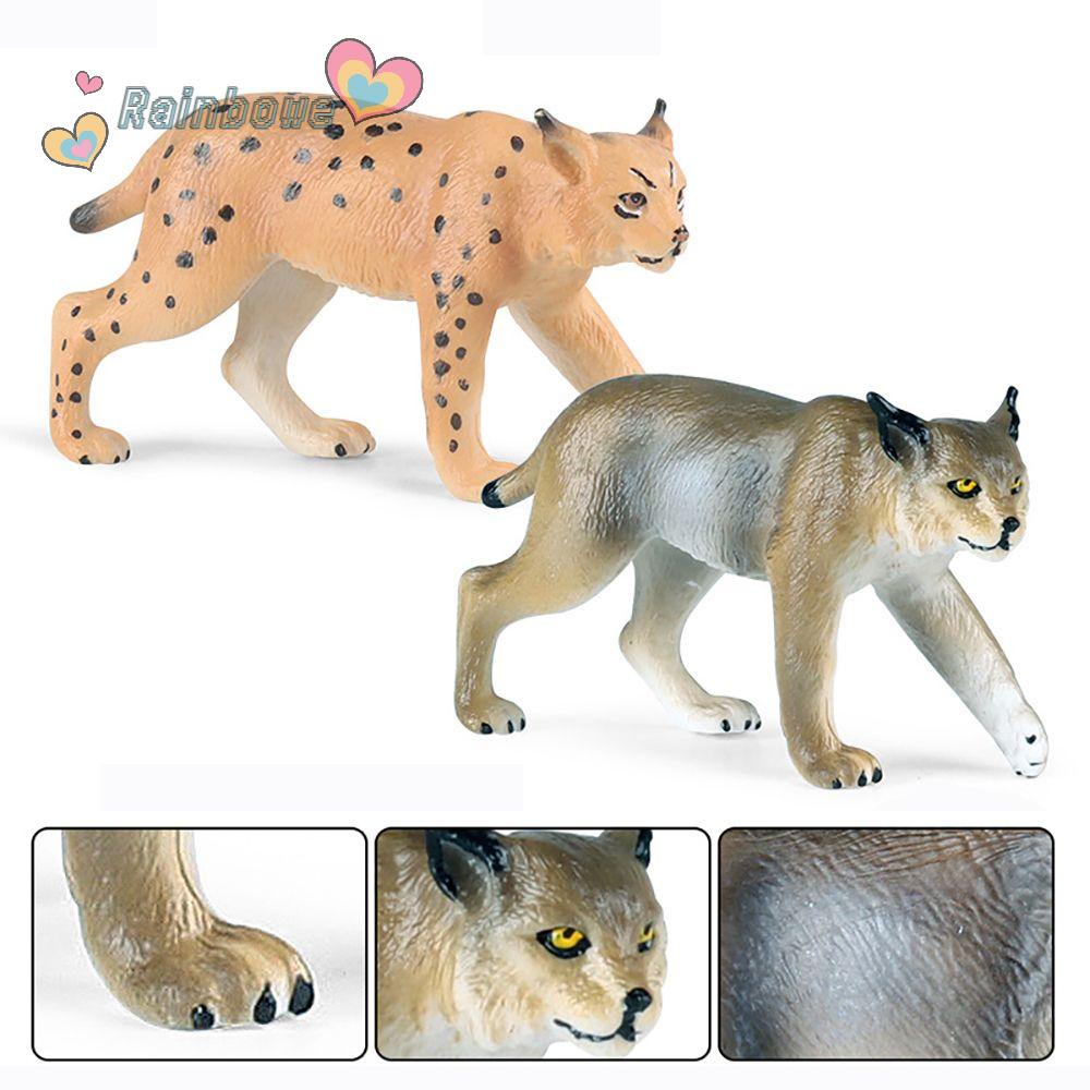 Đồ Chơi Mô Hình Động Vật Hoang Dã Cầu Vồng Cho Trẻ Em