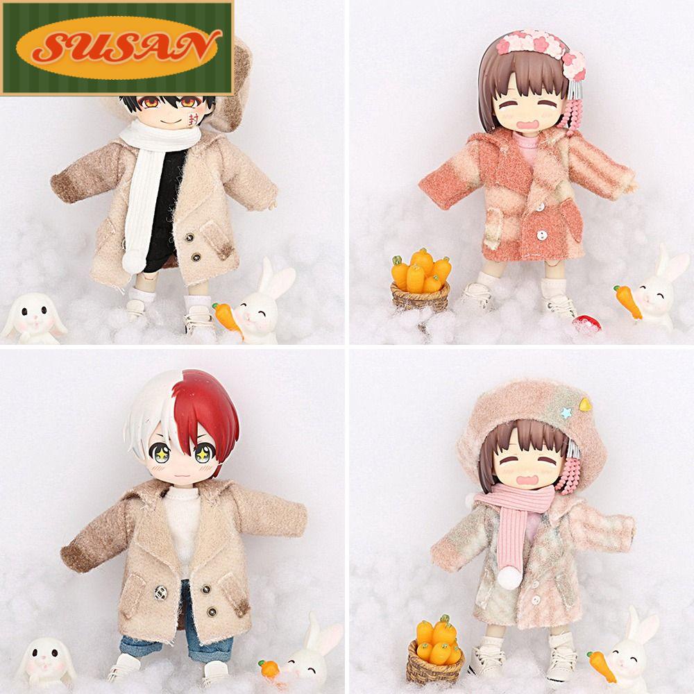 Áo Khoác Dài Tay 6 Kiểu Thời Trang Cho Búp Bê OB11 1 / 12bjd